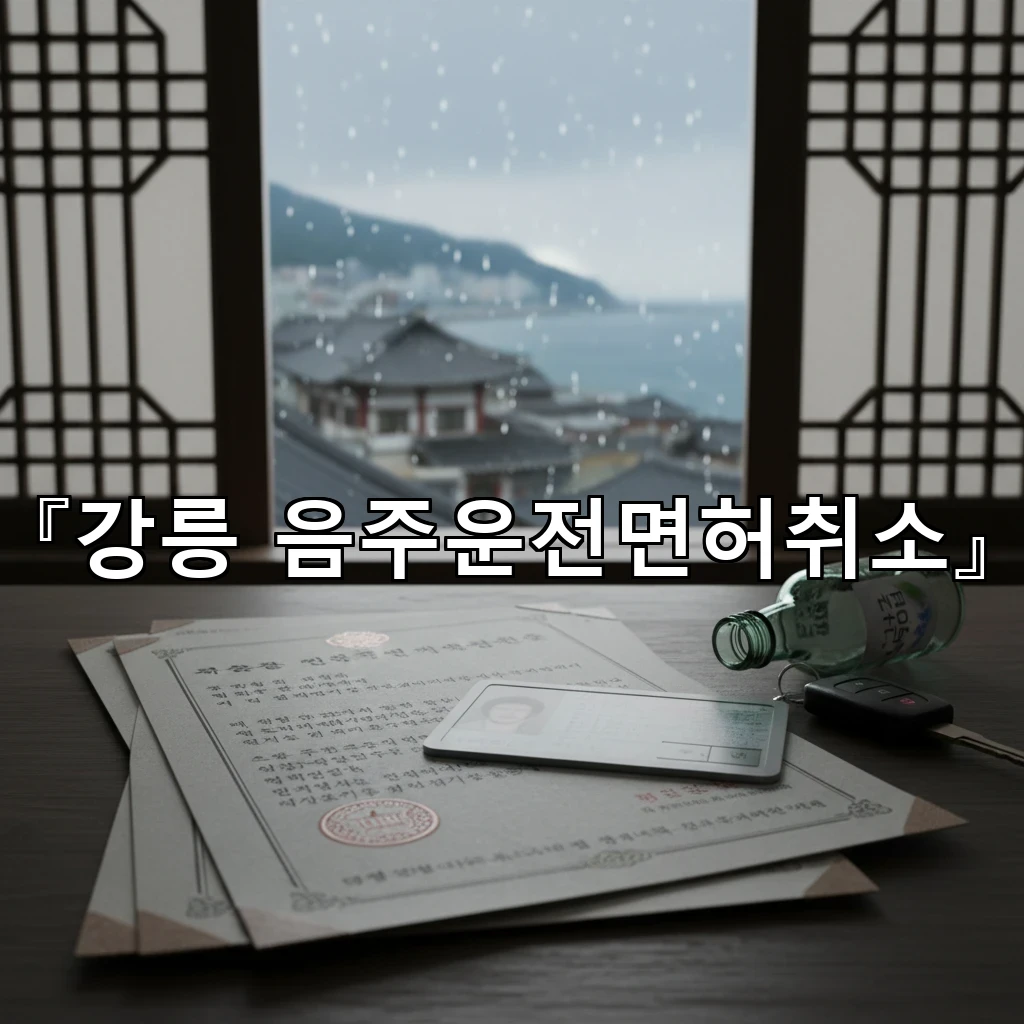 legal image 강릉 음주운전면허취소 2660