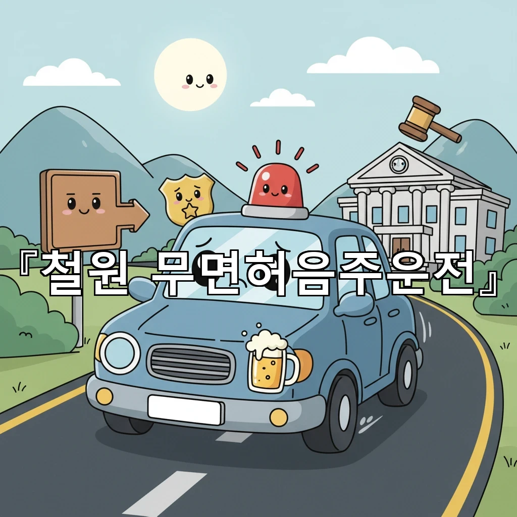 철원무면허음주운전 혈중알코올 측정과 채혈과정에서 확인할 쟁점들