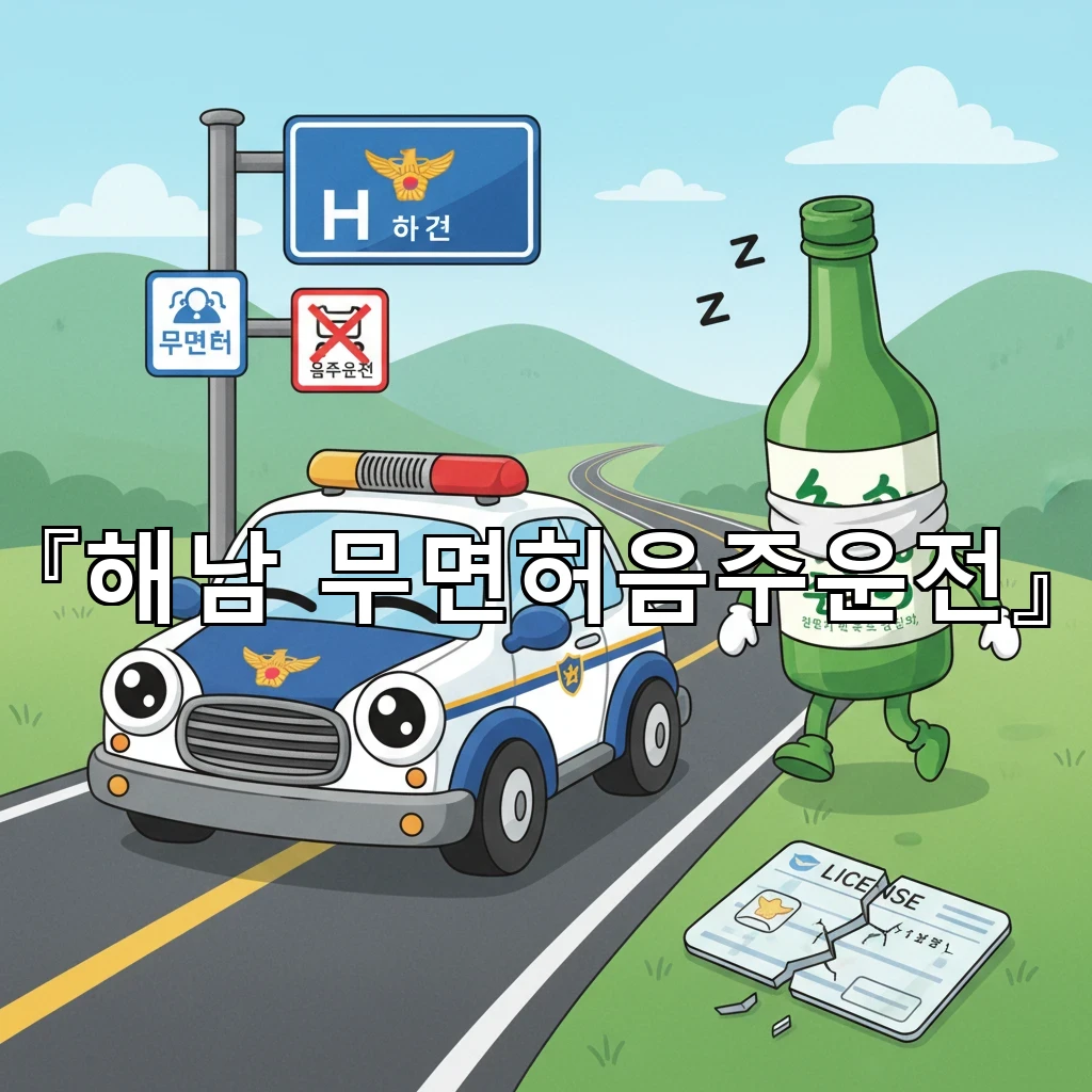 legal image 해남 무면허음주운전 2611