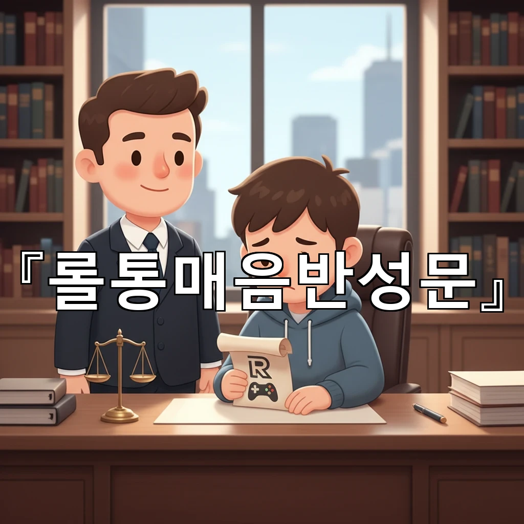 legal image 롤통매음반성문 2945