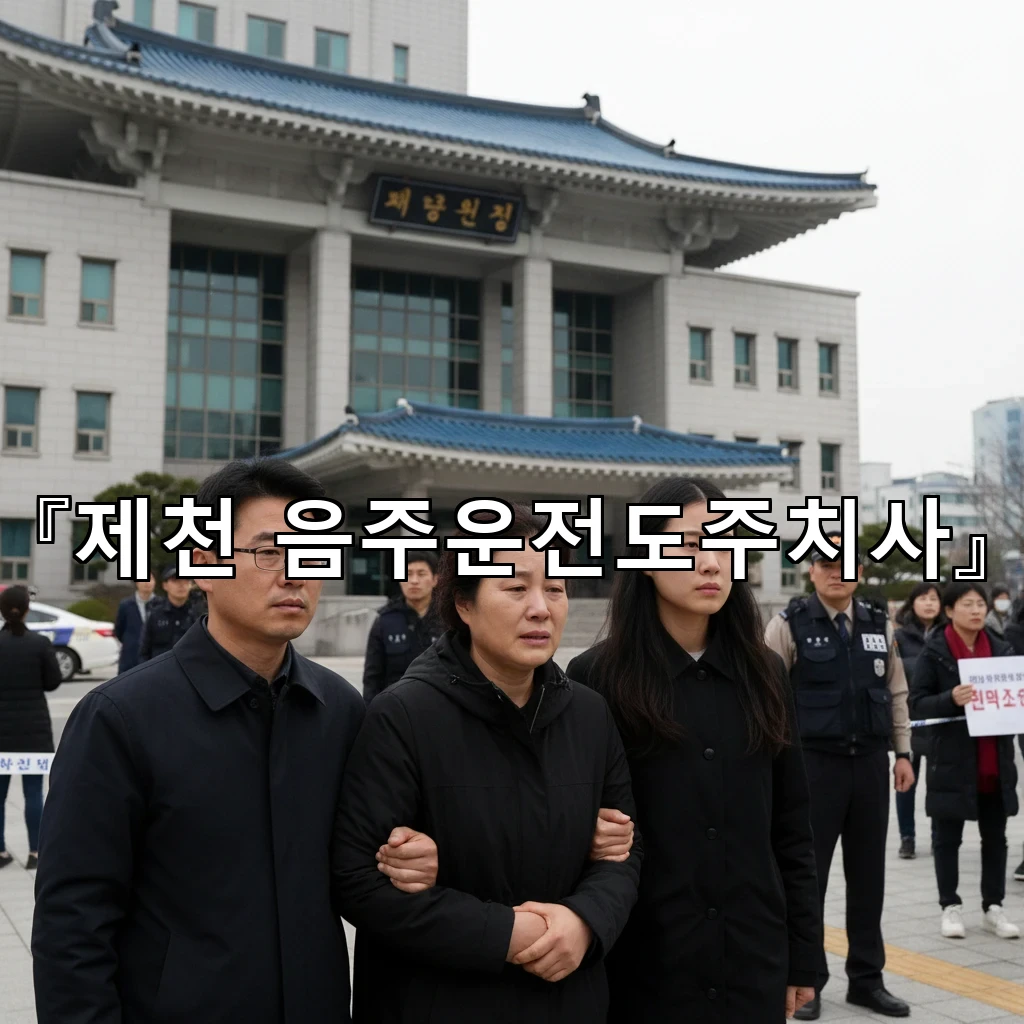 제천음주운전도주치사 혐의로 조사받을 때 진술과 대응 원칙 정리