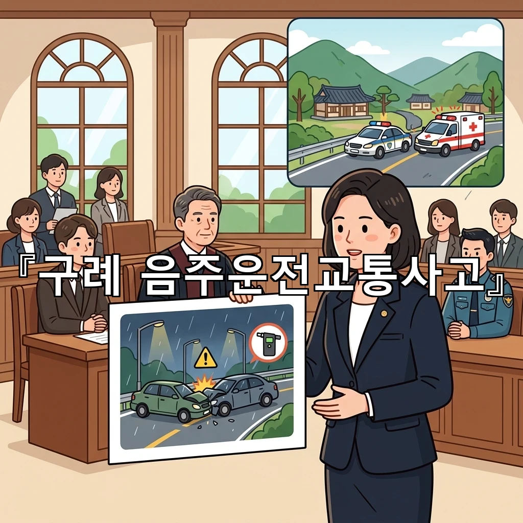 구례음주운전교통사고 뒤 얽힌 사실관계를 차분히 짚어 보는 핵심