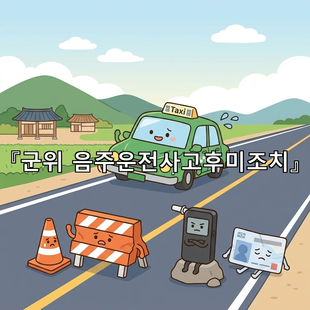 군위 음주운전사고후미조치