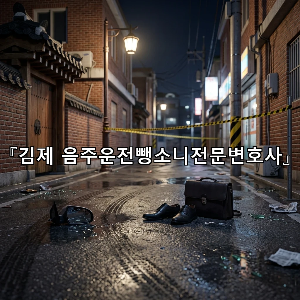 김제음주운전뺑소니전문변호사 사건의 흐름을 먼저 읽는 실전 안내