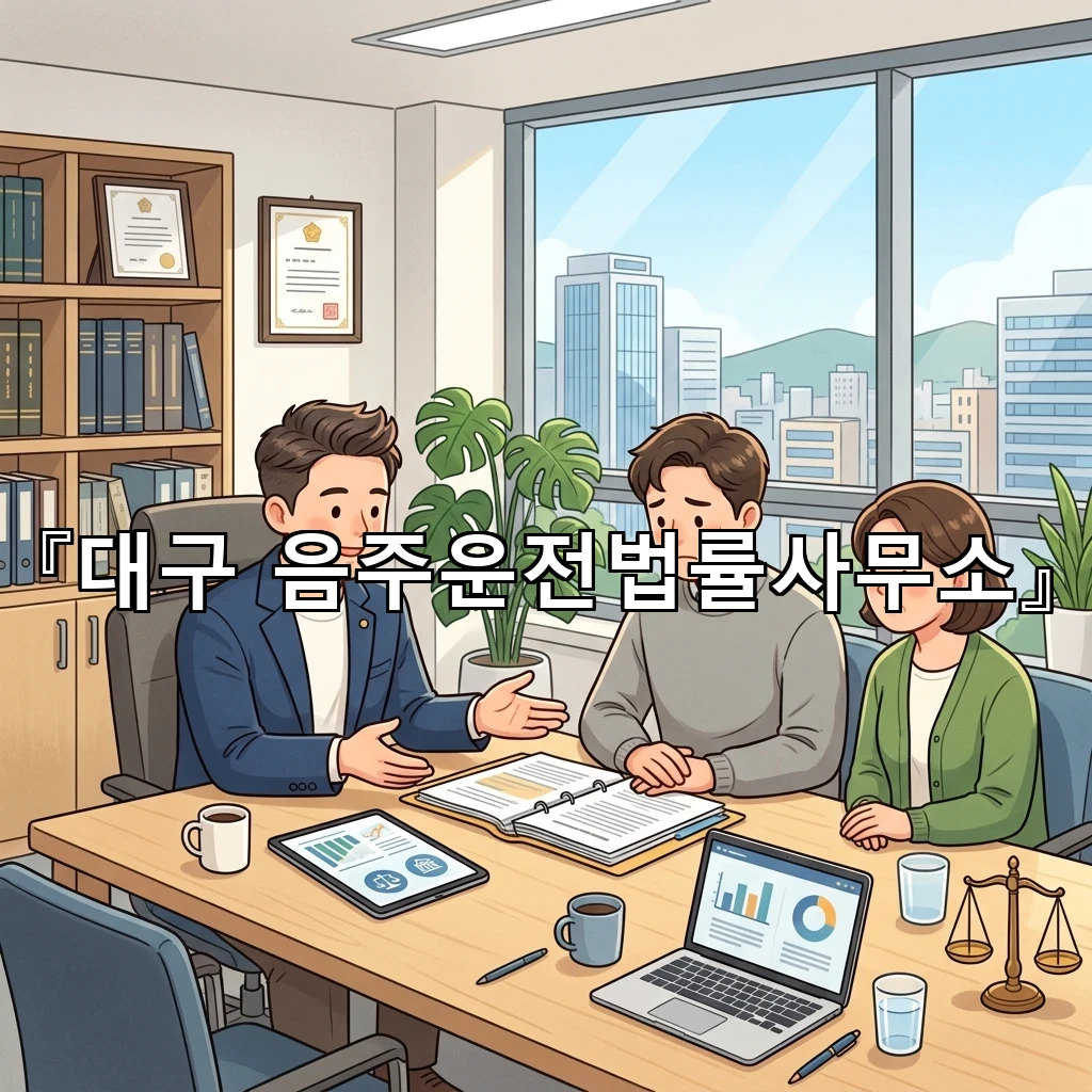 대구음주운전법률사무소 첫 상담에서 달라지는 대응의 흐름
