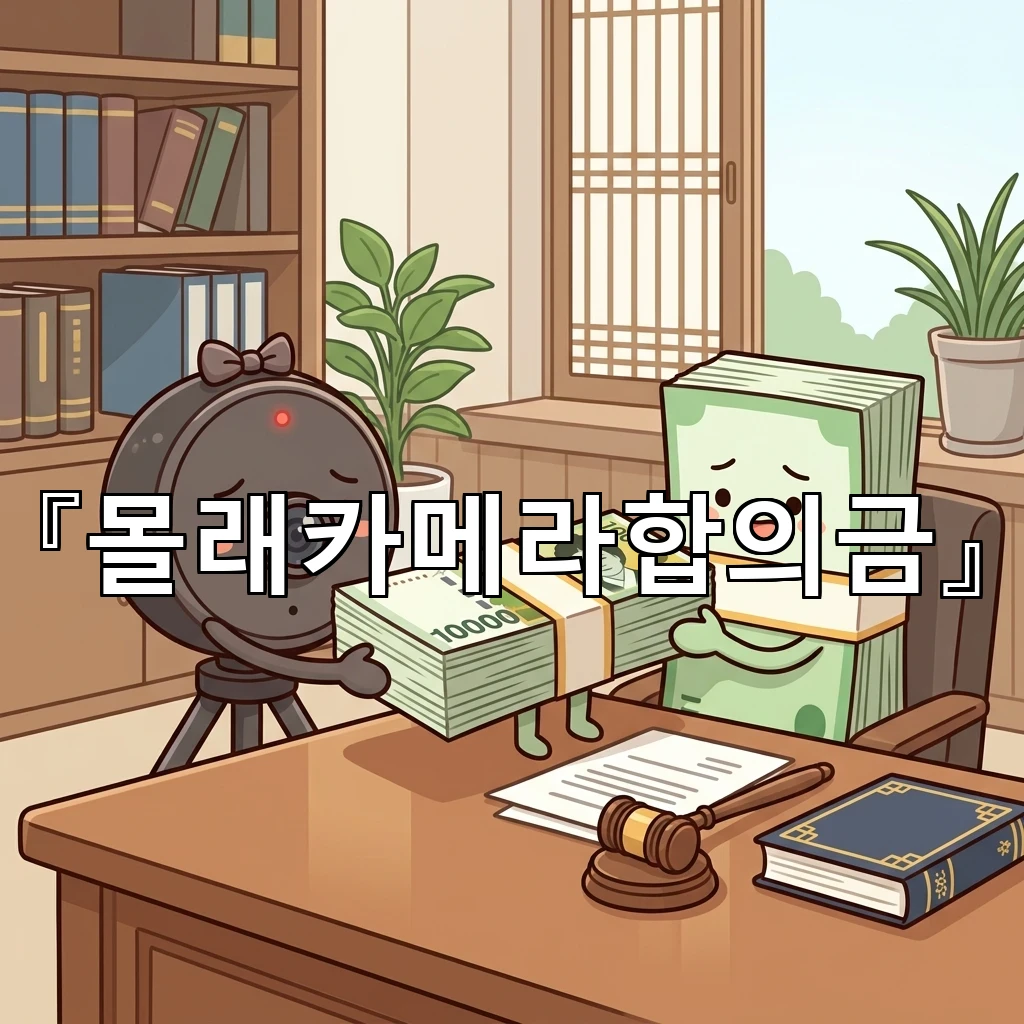몰래카메라합의금 예상보다 복잡한 이유와 대응 흐름 정리