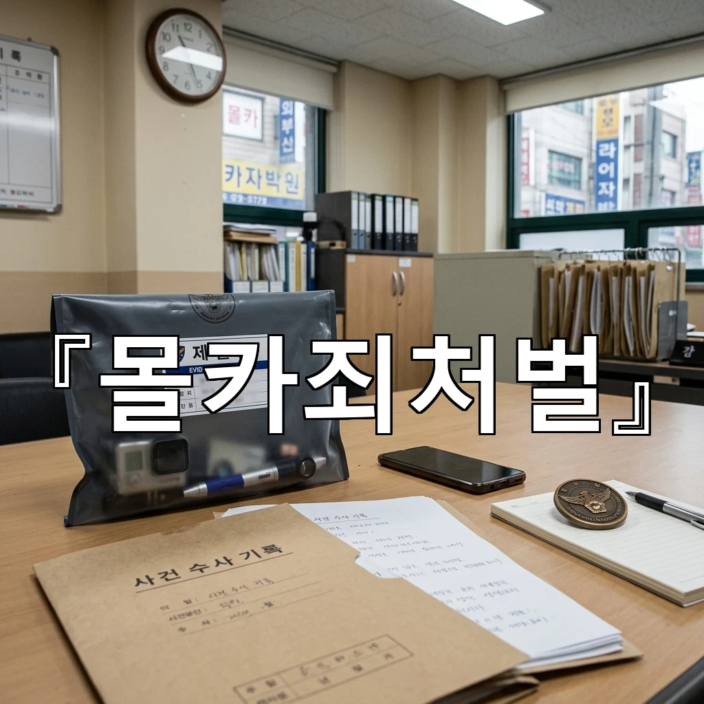 몰카죄처벌 적용 범위와 초동 대응이 결과를 바꾸는 이유