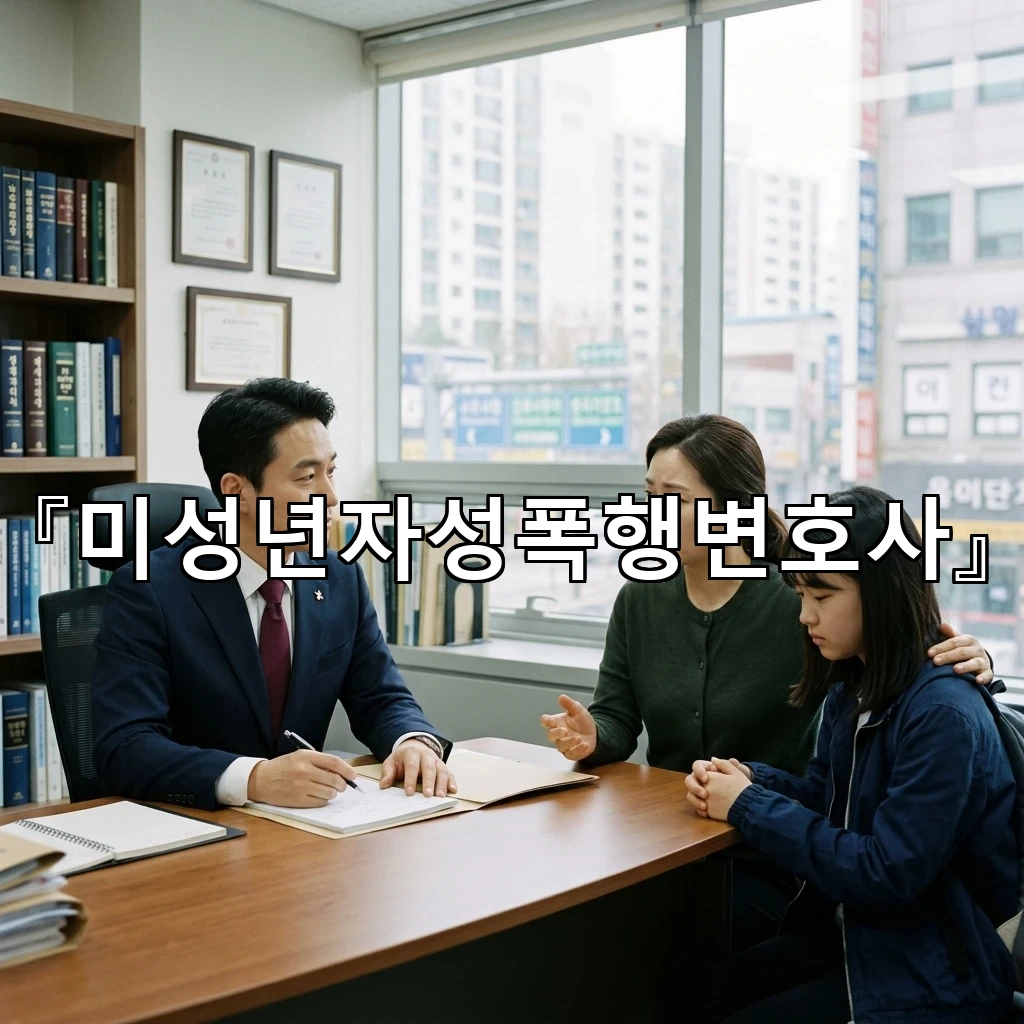 미성년자성폭행변호사 사건의 흐름을 차분히 짚는 실전 안내서