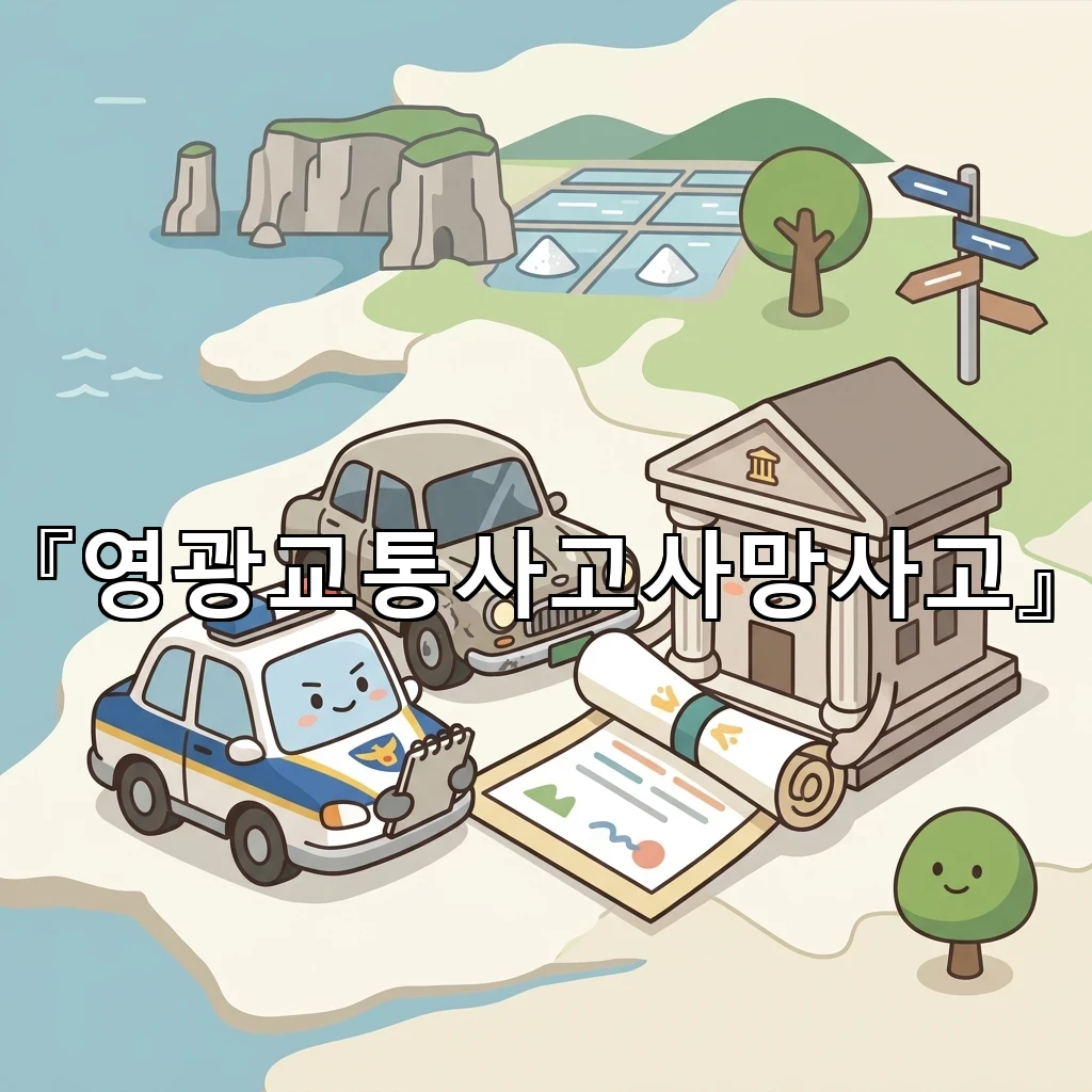 영광교통사고사망사고 뒤늦게 드러난 현장 기록의 결정적 흐름