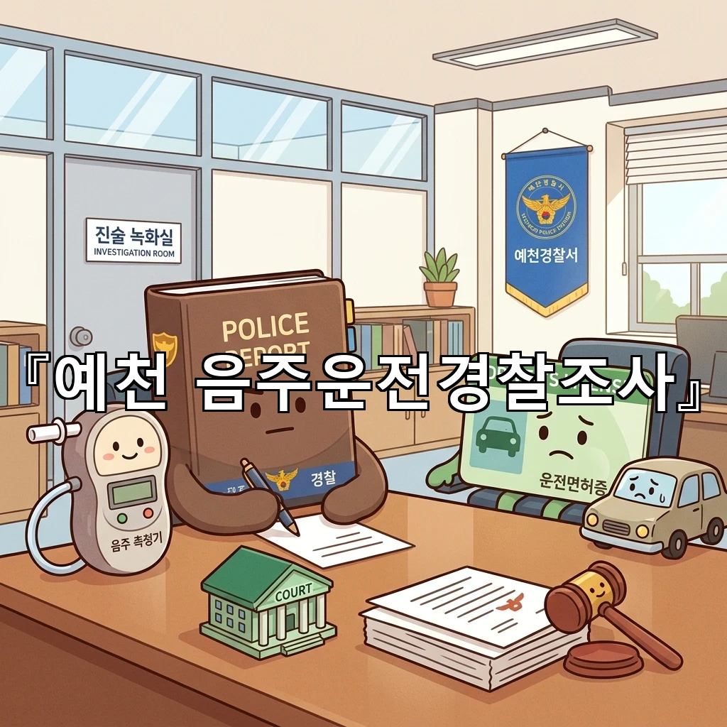예천음주운전경찰조사 첫 응대에서 흔들리지 않는 준비의 순서