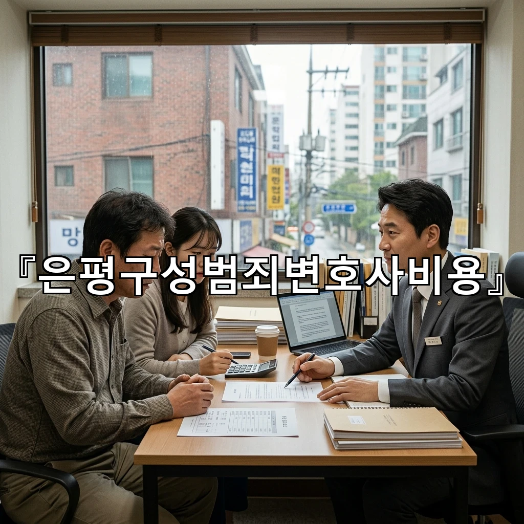 은평구성범죄변호사비용 상담 전 확인할 핵심 기준과 준비 방법