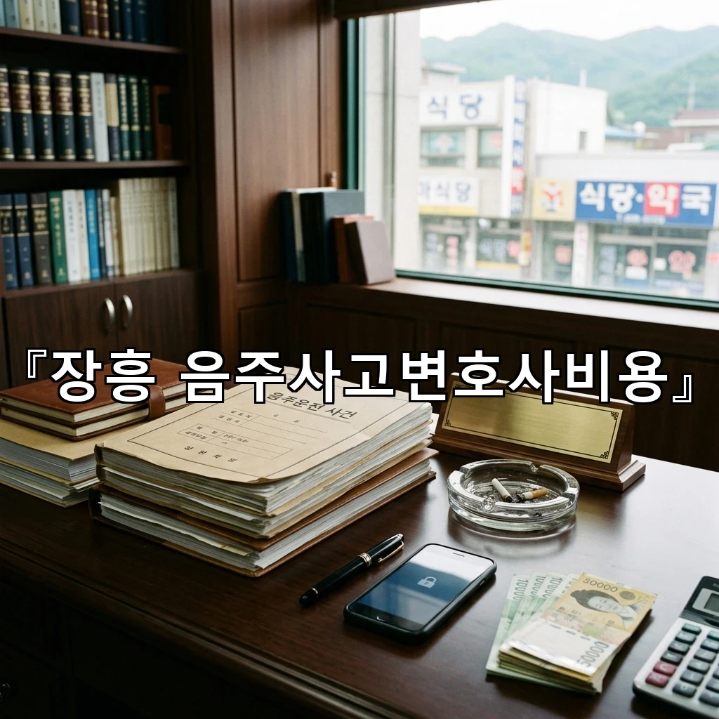 장흥음주사고변호사비용 기준을 살피는 첫걸음과 예상 흐름