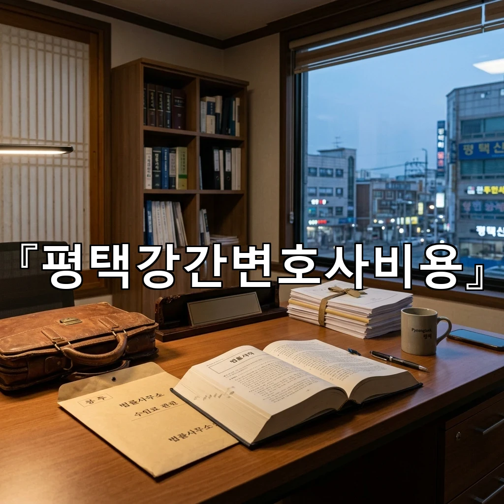 평택강간변호사비용 초기 대응이 결과를 바꾸는 이유를 짚어보기