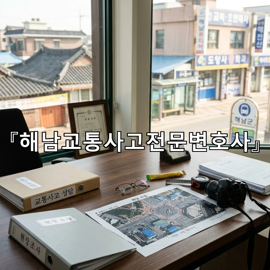 해남교통사고전문변호사 작은 접촉이라도 끝까지 살펴야 하는 이유