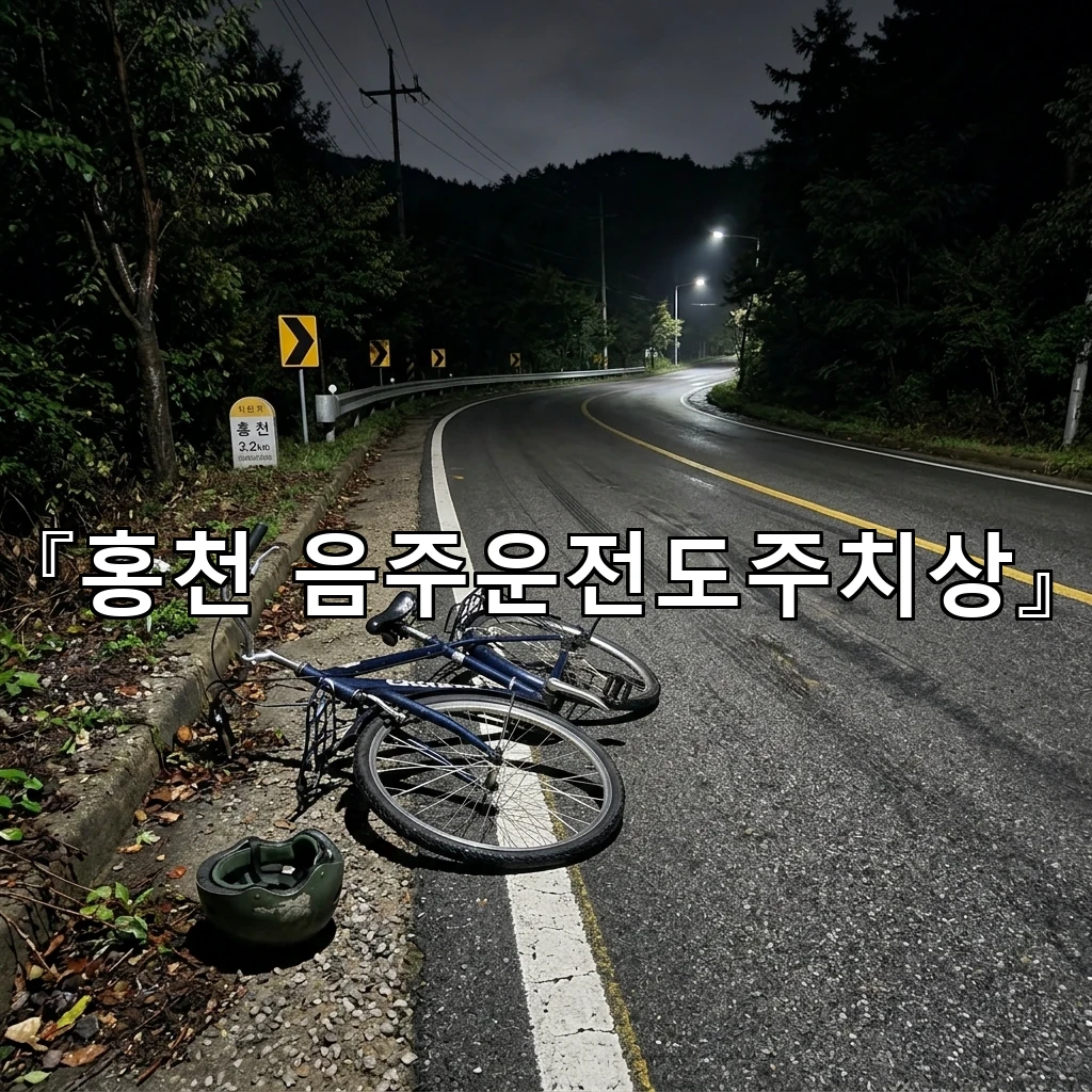 홍천음주운전도주치상 사고 뒤 대응 순서가 결과를 가른다