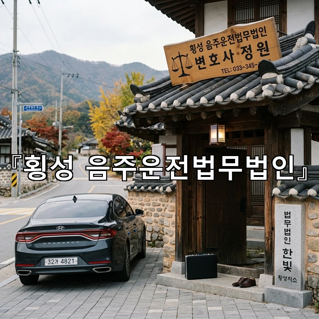 횡성음주운전법무법인 첫 상담에서 준비할 핵심 장면과 대응 순서