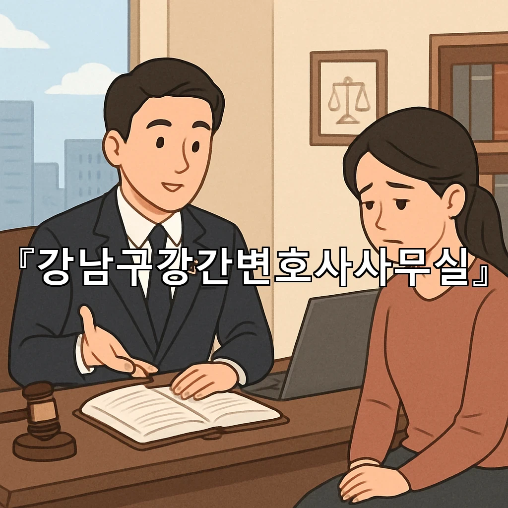 강남구강간변호사사무실 선택 전 살펴볼 대응 방식과 준비 순서