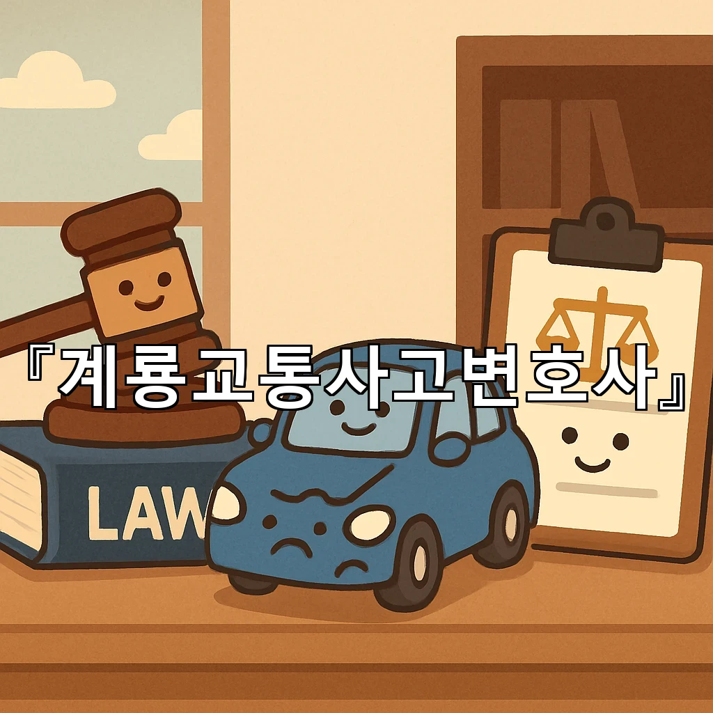계룡교통사고변호사 사고 뒤 흔들린 일상에 다시 길을 찾는 방법