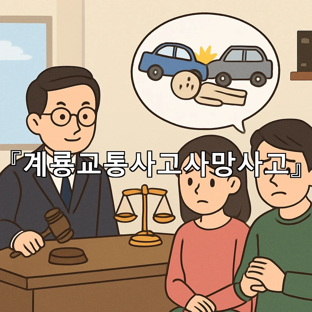 계룡교통사고사망사고 현장 뒤에 남은 시간의 무게를 돌아보다
