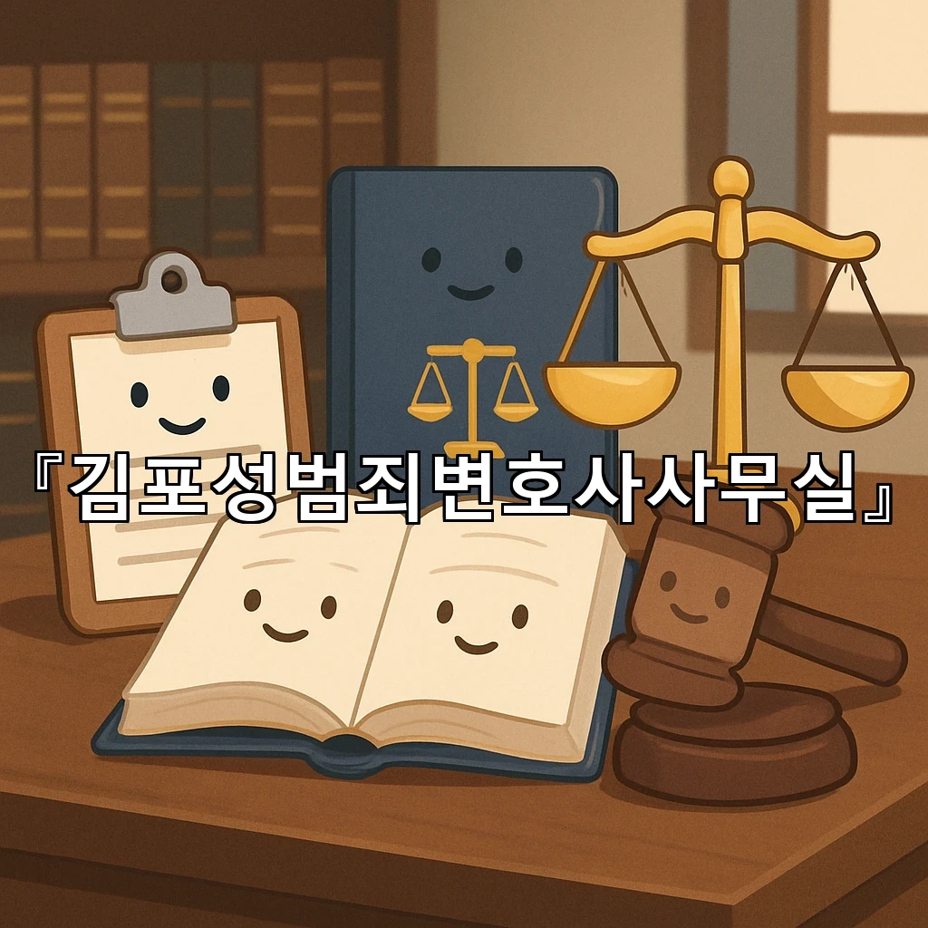 김포성범죄변호사사무실 조용한 대응이 필요한 순간을 살피는 방법