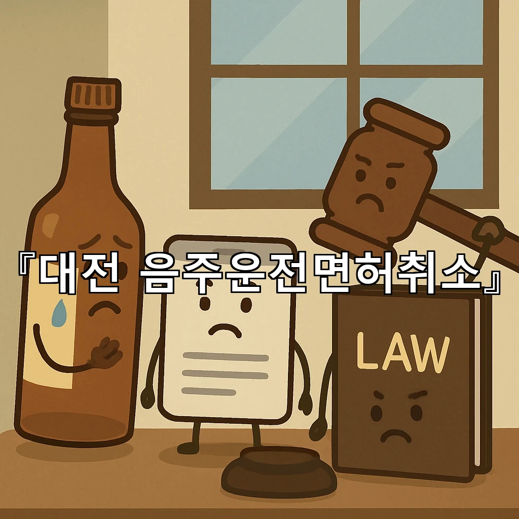 대전음주운전면허취소 절차를 이해하고 준비하는 핵심 흐름 정리