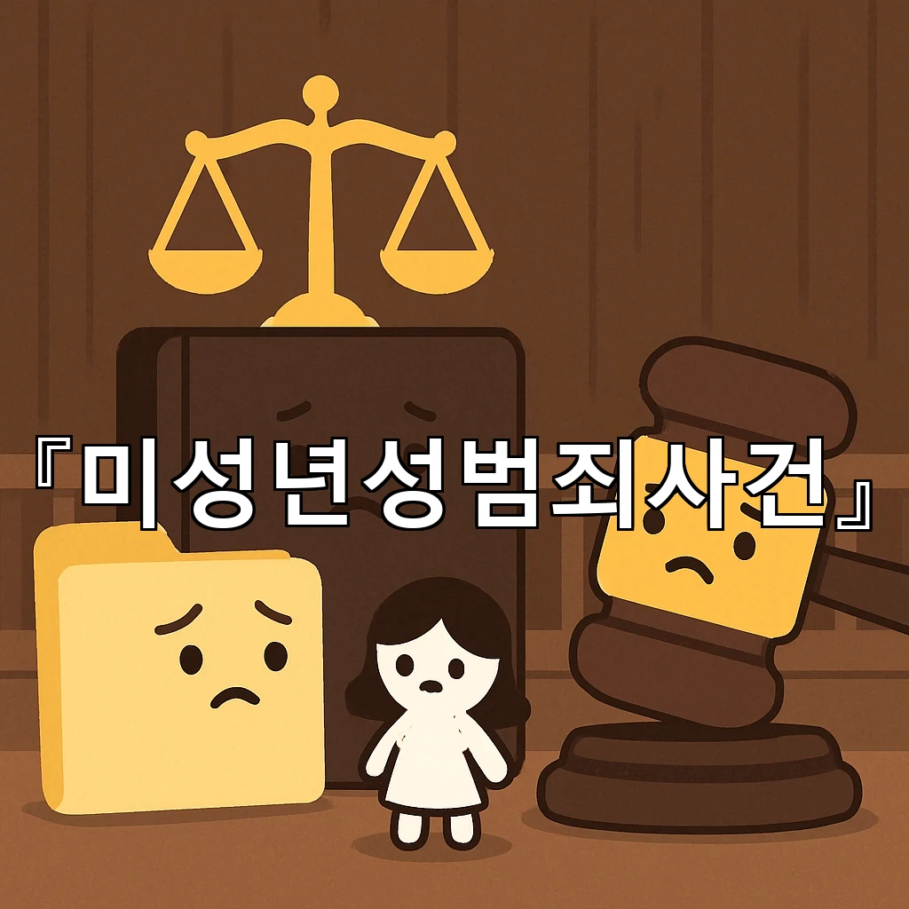미성년성범죄사건 초기 대응이 결과를 가르는 이유와 준비법