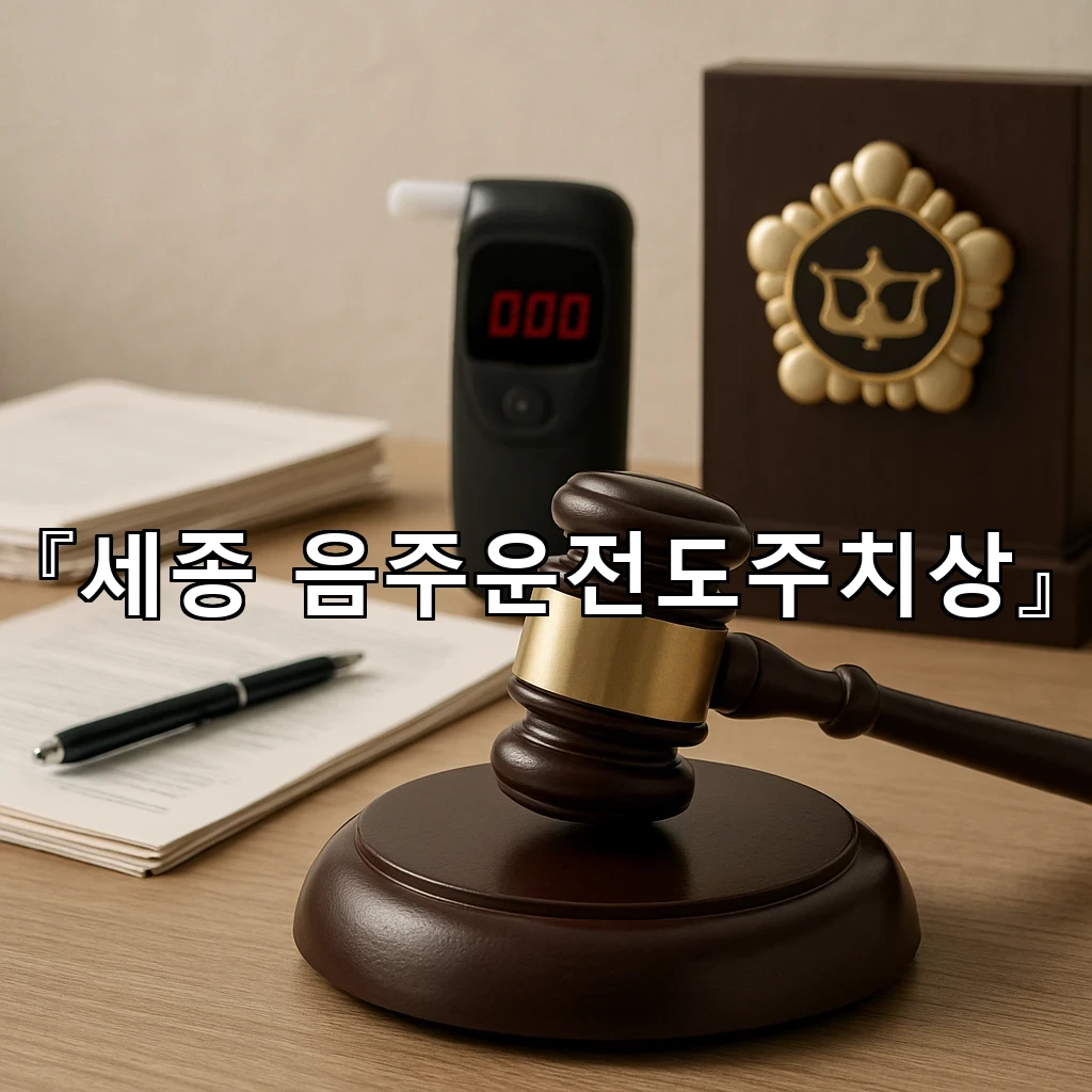 세종음주운전도주치상 사건의 핵심 쟁점과 초기 대응 방향 정리