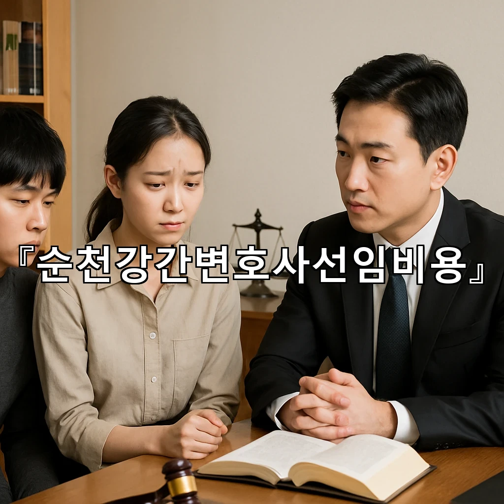 순천강간변호사선임비용 사건 첫걸음에서 확인할 기준과 방향 정리