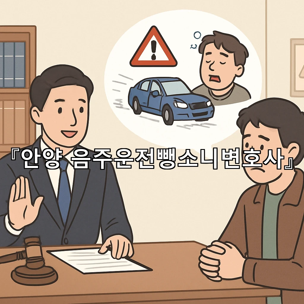 안양음주운전뺑소니변호사 도움이 필요한 순간과 사건 흐름의 핵심