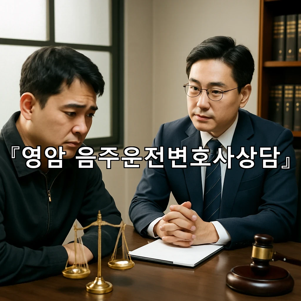 영암음주운전변호사상담 필요한 순간 마음을 다잡는 첫 선택