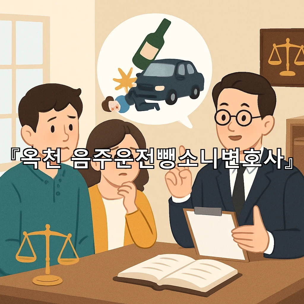 옥천음주운전뺑소니변호사 사건 초기에 바라보는 대응의 흐름