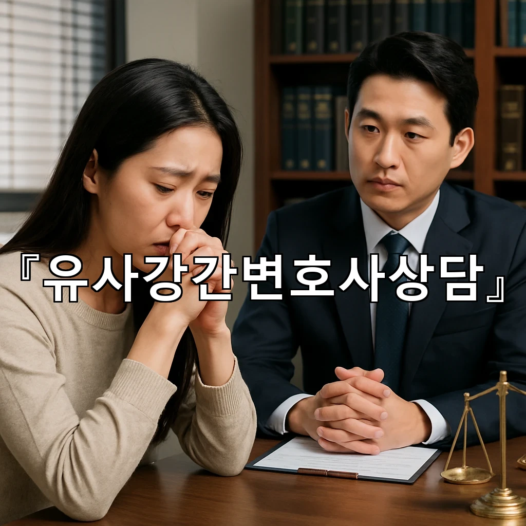 유사강간변호사상담 사건 흐름을 먼저 읽는 기준과 준비의 순서