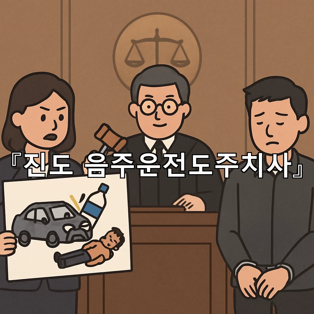 진도음주운전도주치사로 번진 갈등 속 책임의 경계 살피기