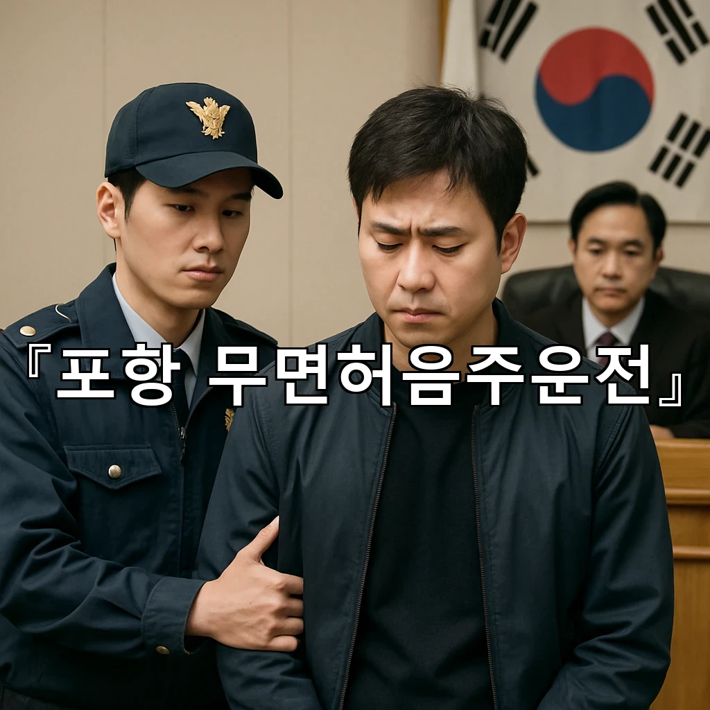 포항무면허음주운전 상황에서 놓치기 쉬운 사실관계와 확인 포인트