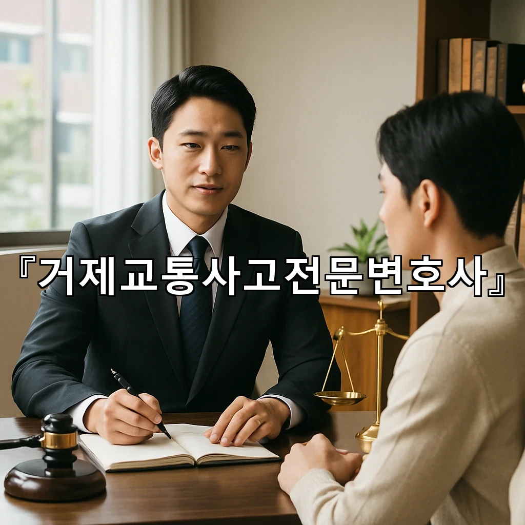 거제교통사고전문변호사 복잡한 절차 속에서 놓치기 쉬운 기준들