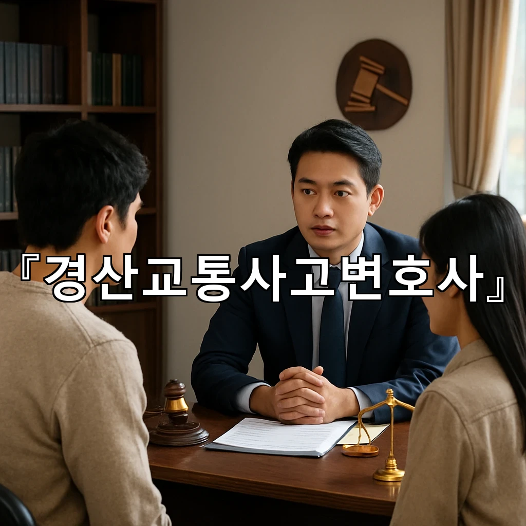경산교통사고변호사 사고 직후 흐트러진 상황을 정리하는 첫걸음