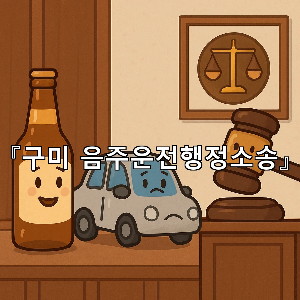 구미음주운전행정소송 서류 준비에서 놓치기 쉬운 핵심 정리하기