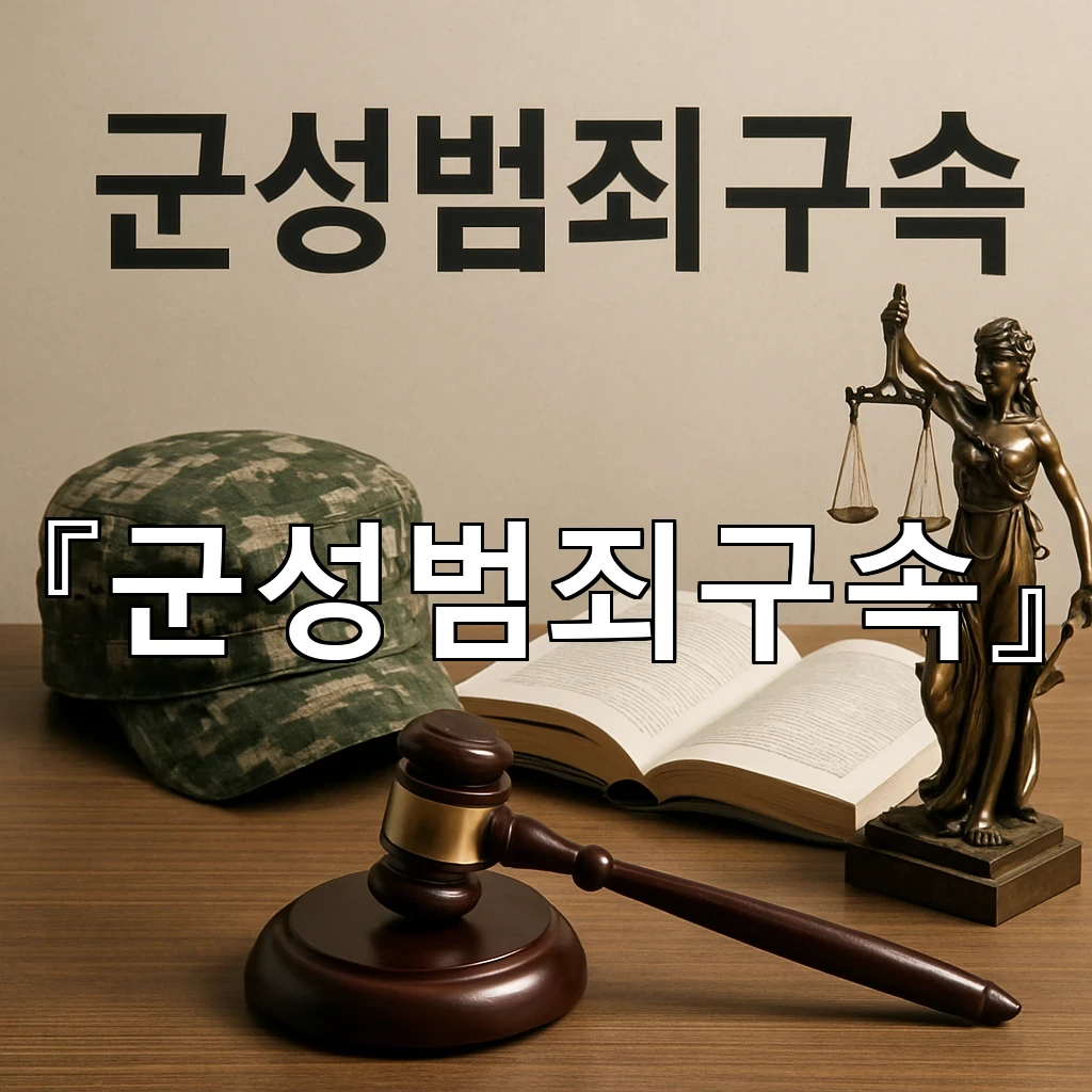 군성범죄구속 절차를 이해하면 초반 대응이 왜 중요한지 보입니다