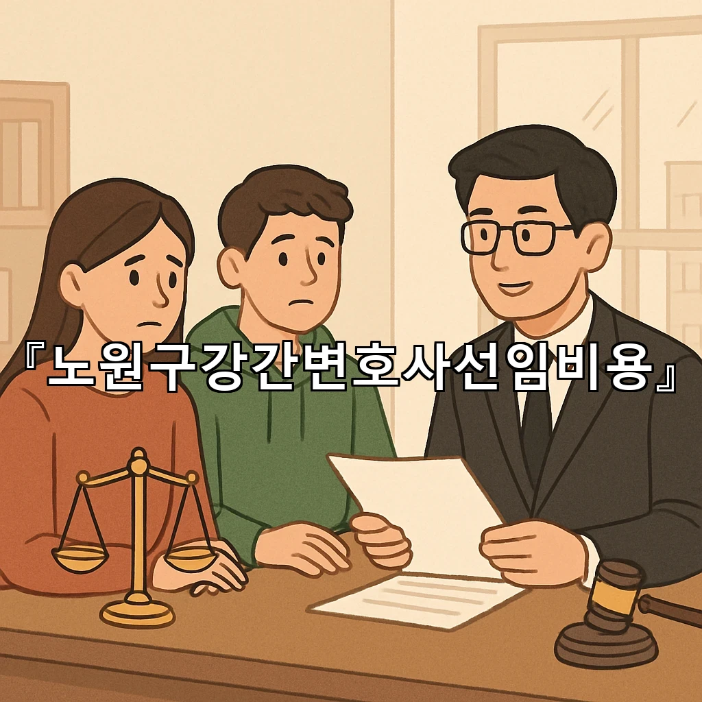 노원구강간변호사선임비용 상담 전에 살펴볼 핵심 판단 기준들