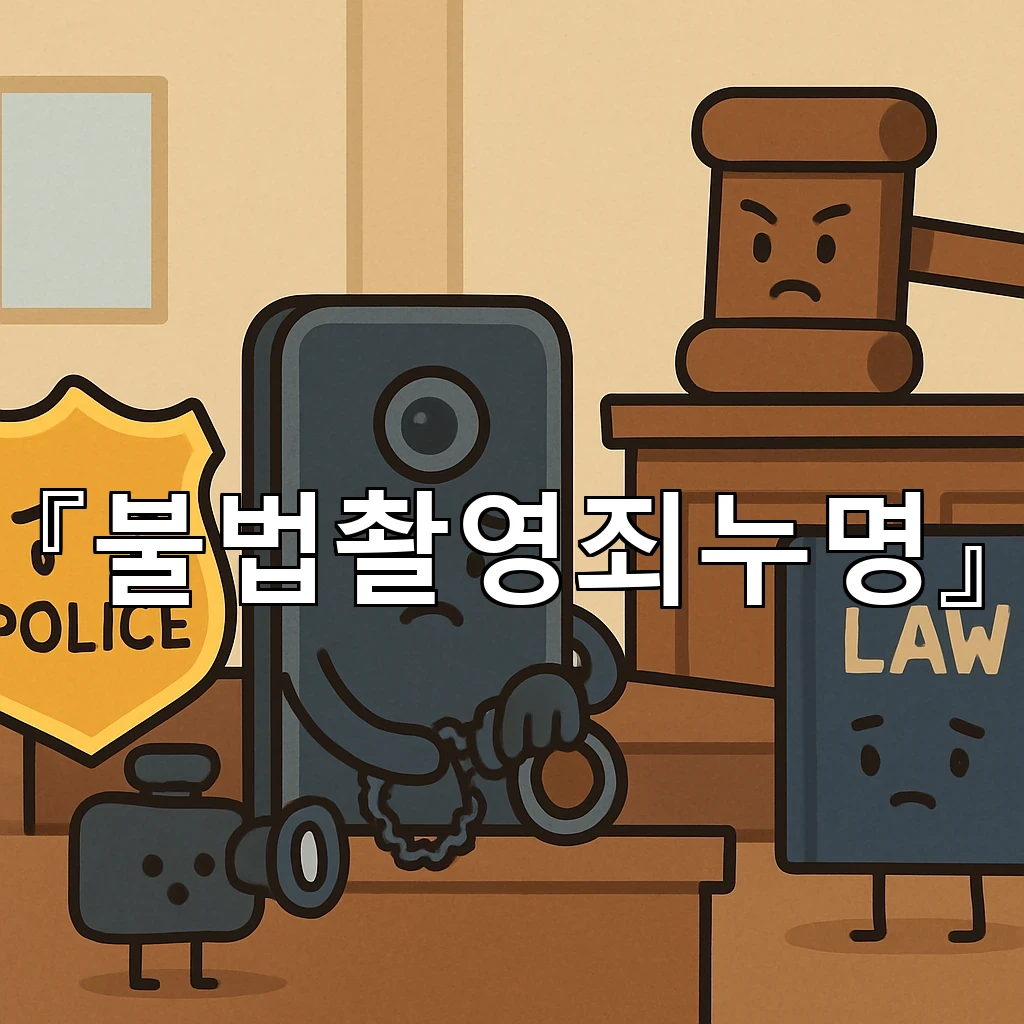 불법촬영죄누명 주변 시선보다 먼저 챙겨야 할 대응 준비