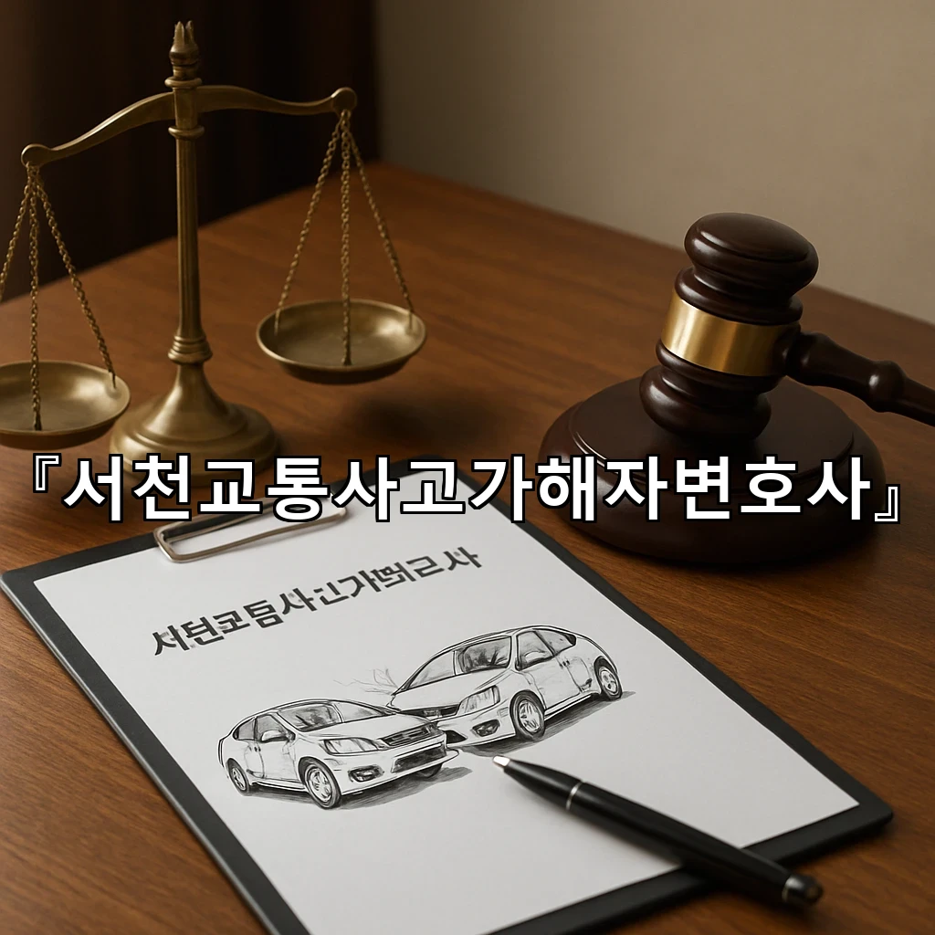 서천교통사고가해자변호사 예기치 않은 순간의 책임을 살피는 방법