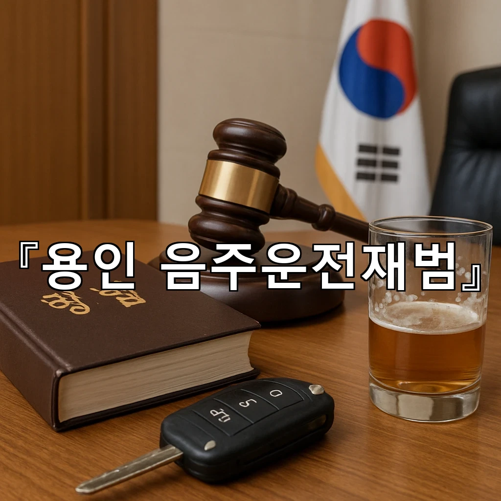 용인음주운전재범 두 번째 적발 이후 달라진 판단의 흐름