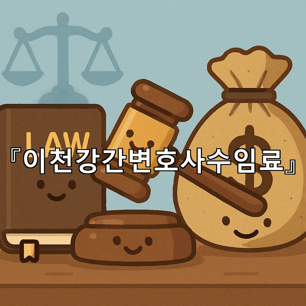 이천강간변호사수임료 사건 첫 상담에서 확인할 기준과 준비 방법