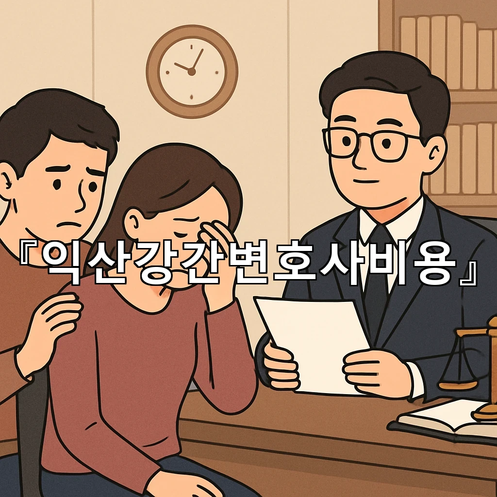 익산강간변호사비용 상담 전 알아둘 절차와 준비의 핵심 정리