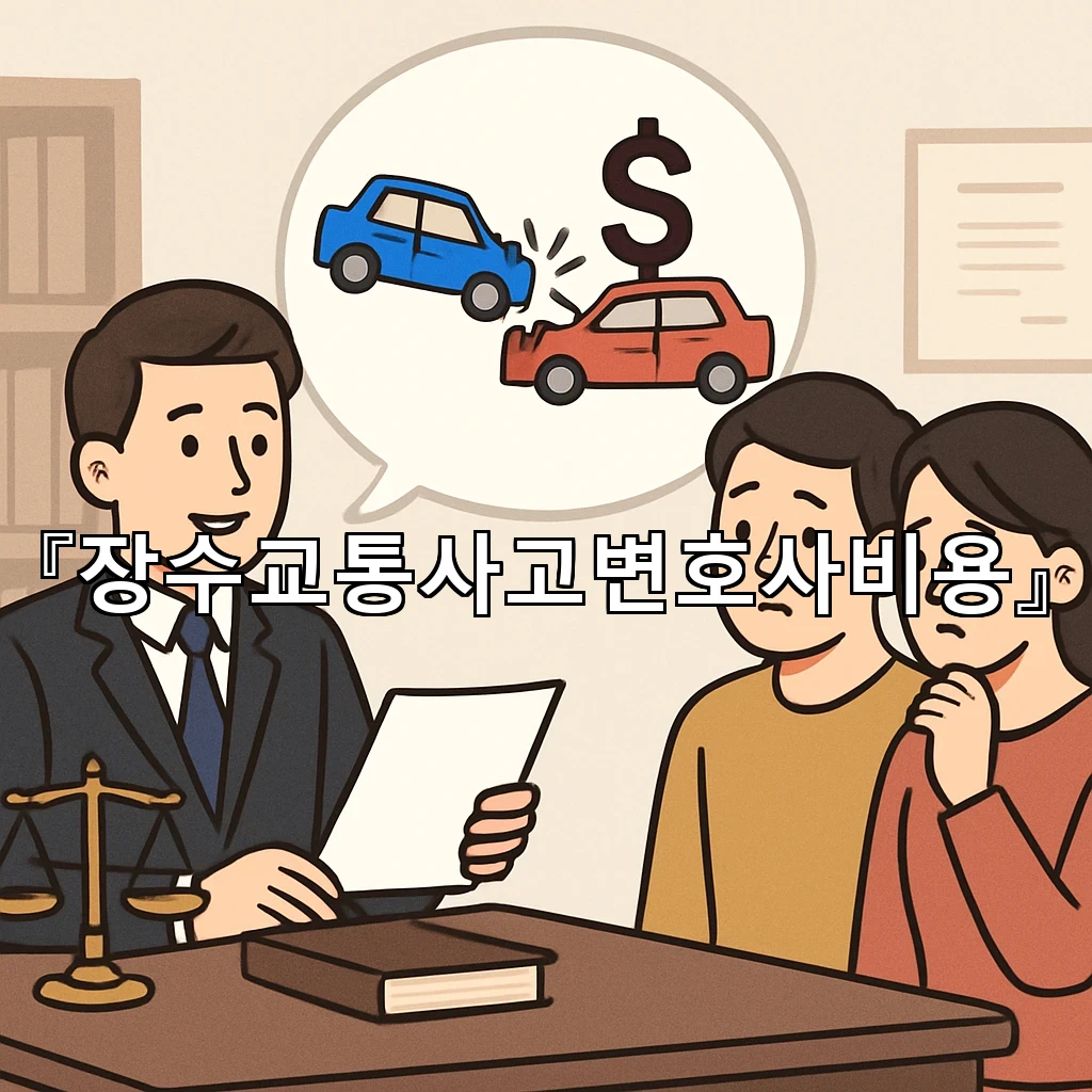 장수교통사고변호사비용을 이해할 때 놓치기 쉬운 계산 기준 정리