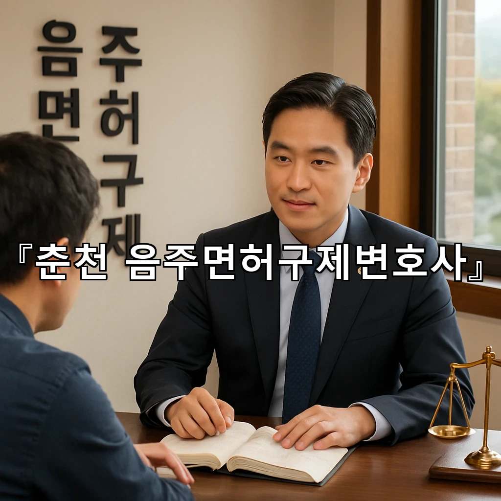 춘천음주면허구제변호사 절차를 차분히 살펴보는 현실 안내서