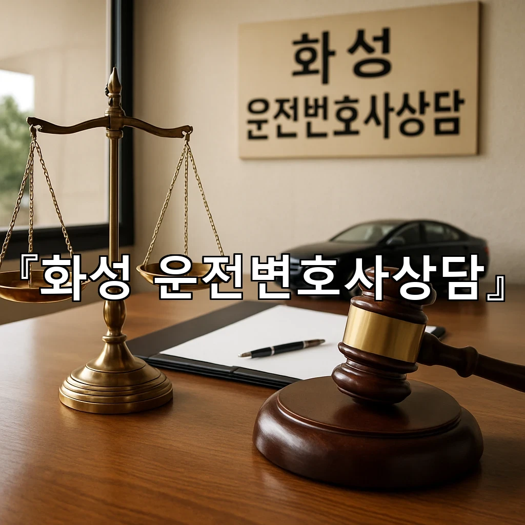 화성운전변호사상담 오늘 필요한 절차를 차분하게 짚는 안내서
