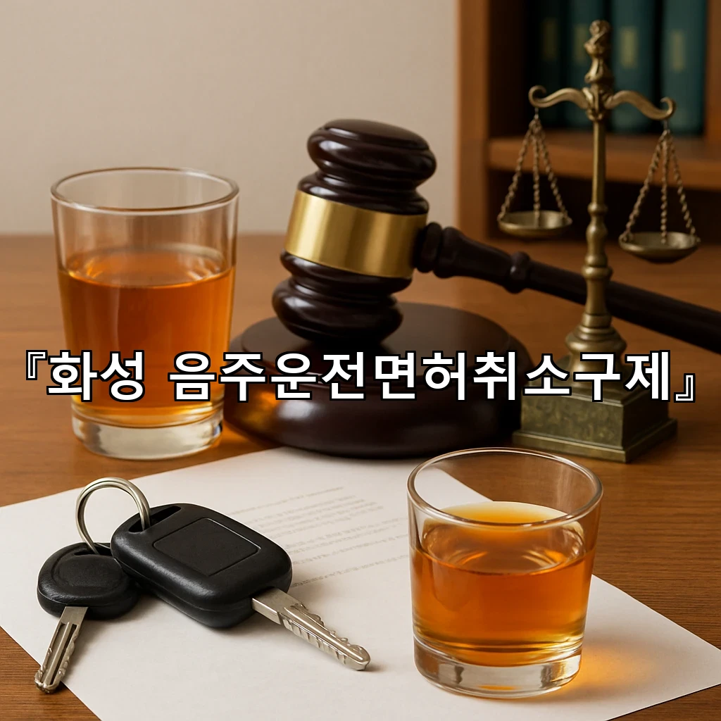 화성음주운전면허취소구제 결과를 좌우하는 진술 정리 방식의 차이