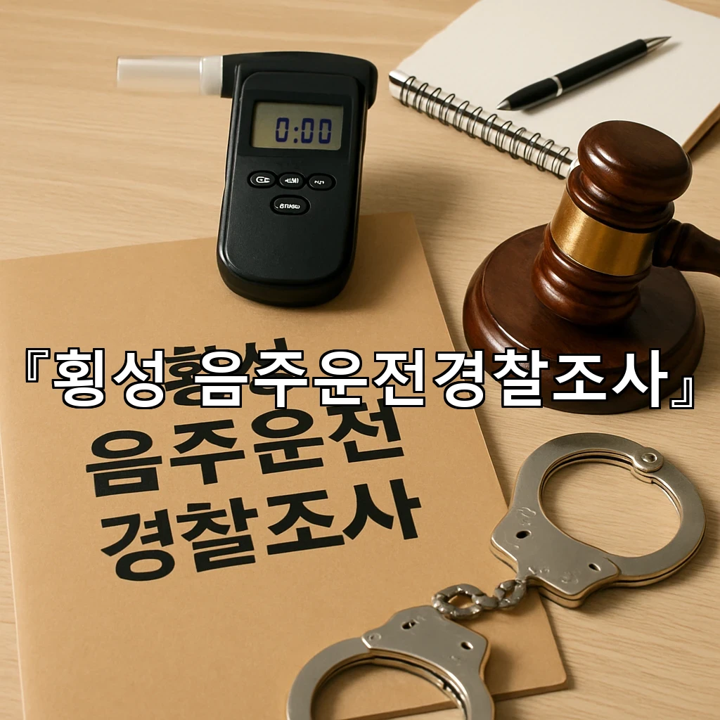 횡성음주운전경찰조사 과정에서 자주 생기는 오해를 바로잡는 안내
