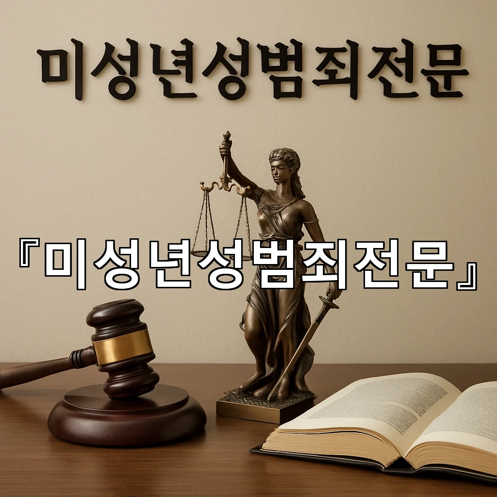 미성년성범죄전문 초기 대응이 결과를 바꾸는 이유를 살피다